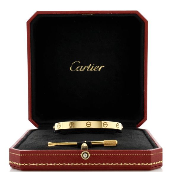 Cartier Love Bracelet 18K Yellow Gold - - Picture 2 of 4
